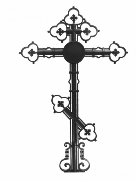 Православный крест на могилу 